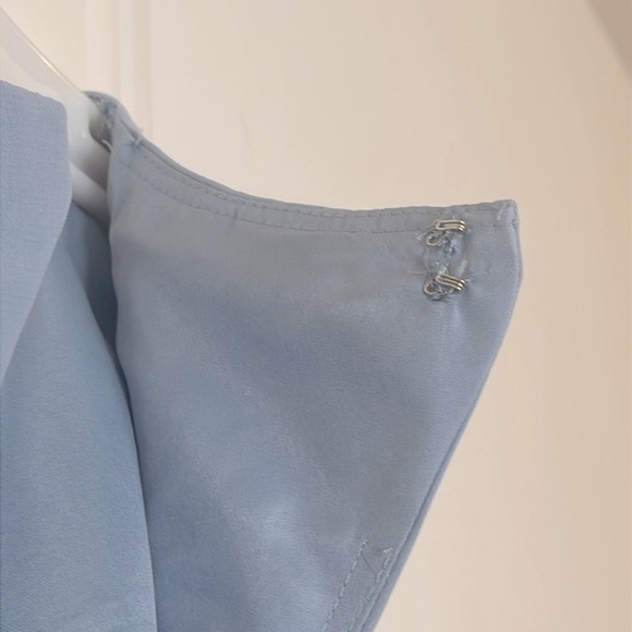 NWT Kanali K Dusty Blue Sleeveless Gown Size 2 NWT - Picture 6 of 9